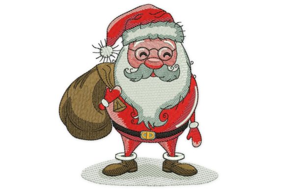 Cute Santa Claus Embroidery Review