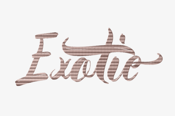 Exotic Lettering Review