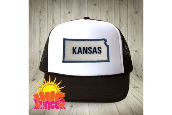 Kansas Patch Embroidery Design