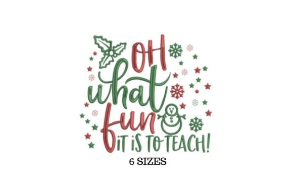 Oh What Fun: A Christmas Embroidery Review
